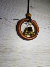 Náhrdelníky - Drevený náhrdelník / prívesok - 9045477_