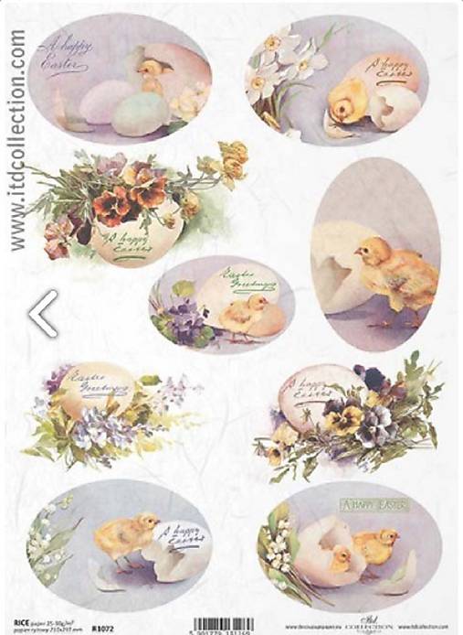 Papier - Ryžový papier ITD 1072 - 9043621_