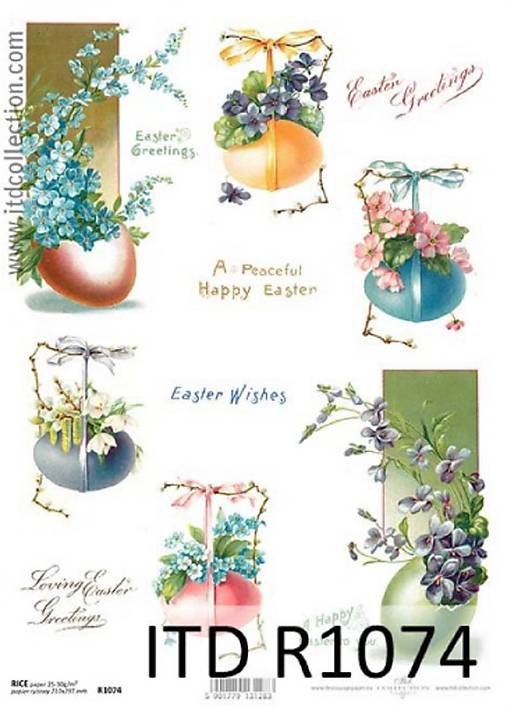 Papier - Ryžový papier ITD 1074 - 9043647_