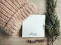 Papiernictvo - Leporelo 13x13 ,,Kámoškovia na prechádzke po sniežiku,, - 9046146_