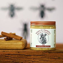 Včelie produkty - med s cejlónskou škoricou (350g) - 9053410_