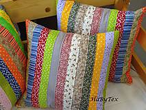 Úžitkový textil - Vankúše prúžky - 9068216_