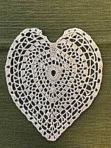 Úžitkový textil - “Srdce” - 9072633_