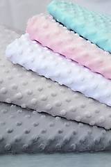 Detský textil - Minky deka 11 odtieňov - 100x75cm - 9069451_