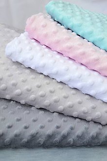 Detský textil - Minky deka 11 odtieňov - 100x75cm  - 9069451_