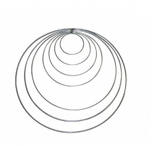  - Drôtený kruh na Lapač snov (45 cm) - 9076258_