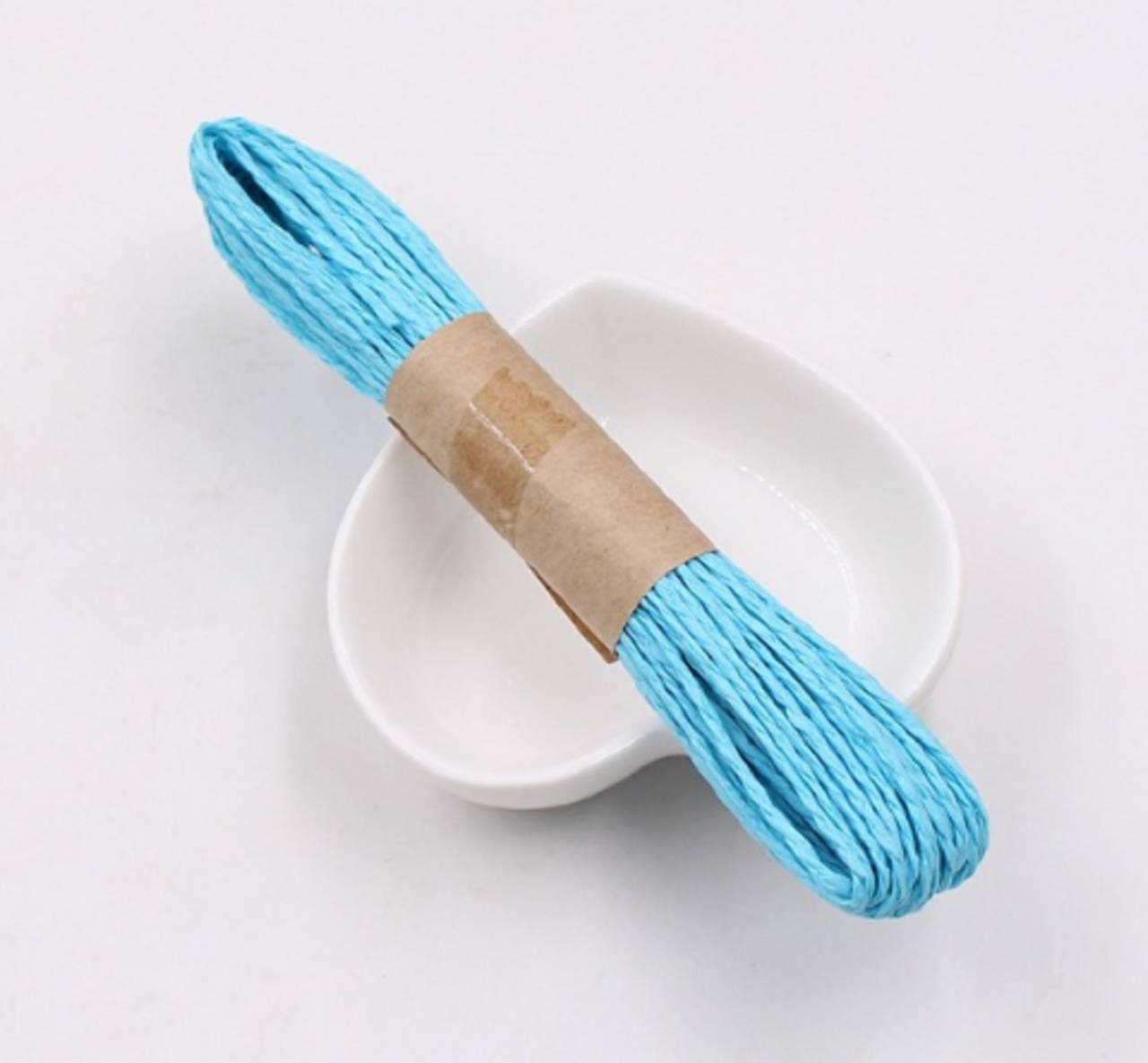 SN102 Šnúrka papierová 2 mm  (Modrá svetlá)