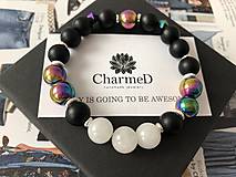 Náramky - Hematitový náramok Rainbow / Hematite Rainbow bracelet - 9087534_