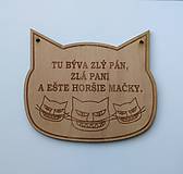 Tabuľky - Tabuľka na dvere "TU BÝVAME MY" - 9105233_