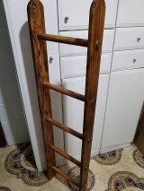 Nábytok - Retro rebrík na uteráky - 9111661_
