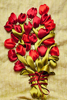 Obrazy - Kytica tulipánov - 9119000_