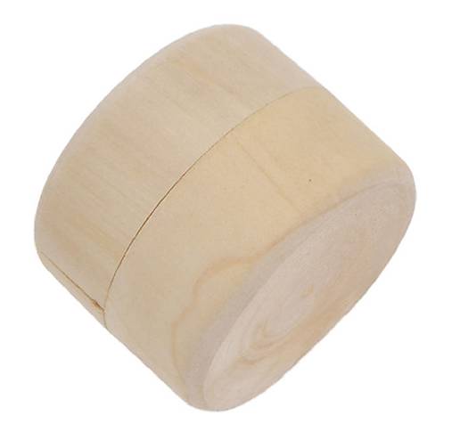 KB101 Krabička drevená na prstienky 5 x 3,5 cm