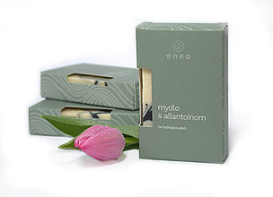Telová kozmetika - Mydlo s allantoínom (mydlo balené do krabičky) - 9119728_
