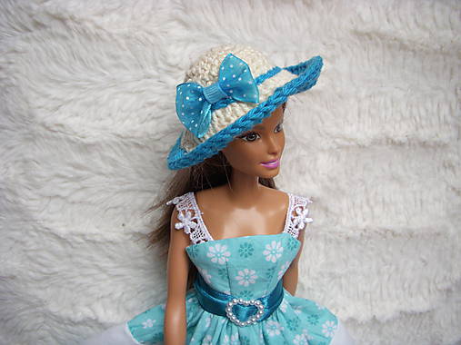  - klobúčik pre bábiku Barbie - 9122639_
