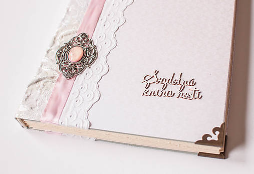 Papiernictvo - Svadobná kniha hostí "individual" - 9121024_
