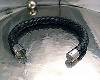 Pánske šperky - bionet black - extra hrubý - 10mm - 9128691_