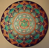 Dekorácie - Mandala...Láska v srdci, pokoj v duši - 9134260_