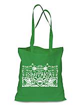 Nákupné tašky - Plátená Ekologická nákupná taška ľudový ornament - 9132381_