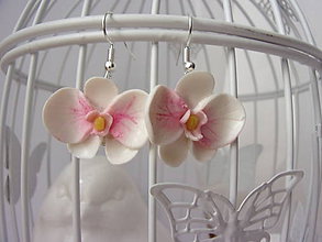 Náušnice - Náušnice orchidea - 9141129_