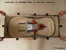 Detský textil - Bugaboo Donkey Twin seat liners / podložky pre dvojičky 100% MERINO wool na mieru pastelová - 9167222_