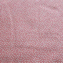 Textil - Ružové rozsypané bodky - 9168777_