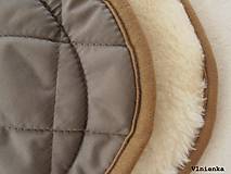 Detský textil - 100% MERINO wool Podložka do kočíka BRIO GO / Bugaboo/ Joolz/ Valco/ Petite and Mars / Britax (Ružová) - 9177188_