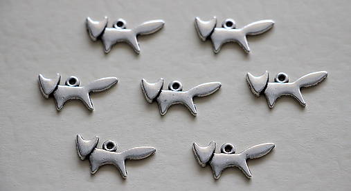 Komponenty - prívesok (líška) - 9181040_