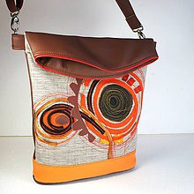 Veľké tašky - Veľká kabelka "Jesenná" - 9181507_
