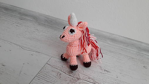 Hračky - koník/ unicorn -ik   (ružový ) - 9193654_