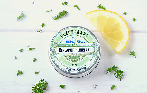  - Krémový dezodorant bergamot a limetka (45 g) - 9196894_