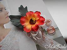 Svadobné pierka - svadobné pierko pre ženícha - 9196801_