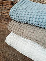 Úžitkový textil - Ľanová osuška a uterák Natural - 9201110_