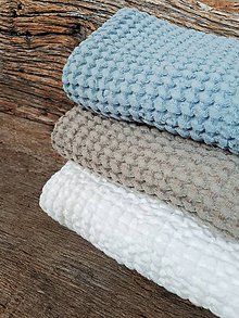 Úžitkový textil - Ľanový uterák Natural I - 9201081_