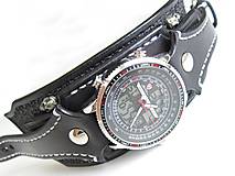 Náramky - Gotické hodinky čierne - 9205519_