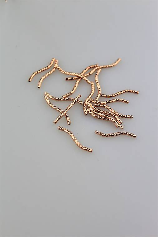 Komponenty - trubička "červené zlato" 1,5x20mm - 9207643_