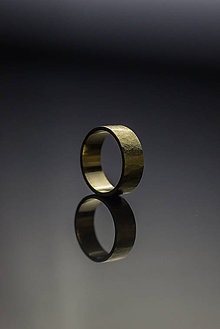 Prstene - Zlatá obrúčka s textúrou - 9210190_