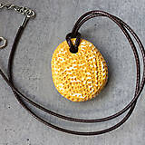  - Betónový náhrdelník justStone Yellow - 9213662_
