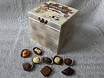 Originální vintage krabička chocolat