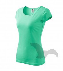 Textil - Dámske tričko ADLER Pure (122), veľkosť L, mätová - 9216228_