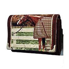 Peňaženky - peněženka Horse 2 13cm - 9216807_