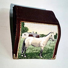 Peňaženky - peněženka Horse 3 13cm - 9218643_
