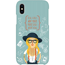 Na mobil - Kryt s motívom Hipster girl pre Apple, Huawei a Samsung  (Samsung GALAXY S7) - 9217494_