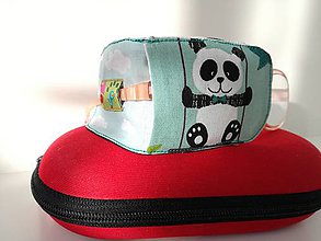 Detské doplnky - Okluzor panda na hojdačke - 9223842_