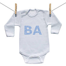 Detské oblečenie - Originálne body BA (Bratislava) (Modrá) - 9222155_
