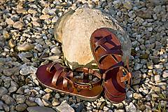  - Kožené sandále Roma - 9224965_