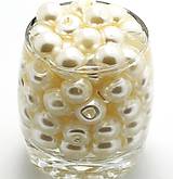 Korálky - Gombíčky perličky 10 mm - 9228370_