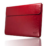Na notebook - Kožené puzdro na notebook Whiskey Aroma červené - 9233594_