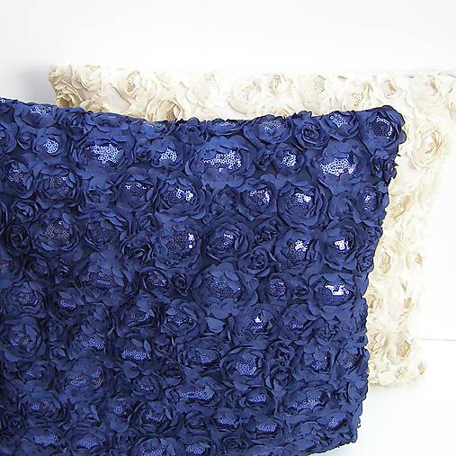 Úžitkový textil - Obliečka na vankúš Modrá - 9237485_