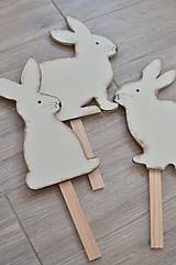 Dekorácie - Zajko zápich drevený - 9243521_