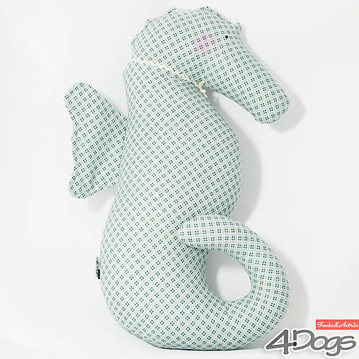 Detský textil - Vankúš Morský koník - 9241794_